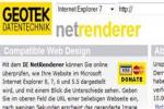 Go to IE NetRenderer IE NetRenderer logo